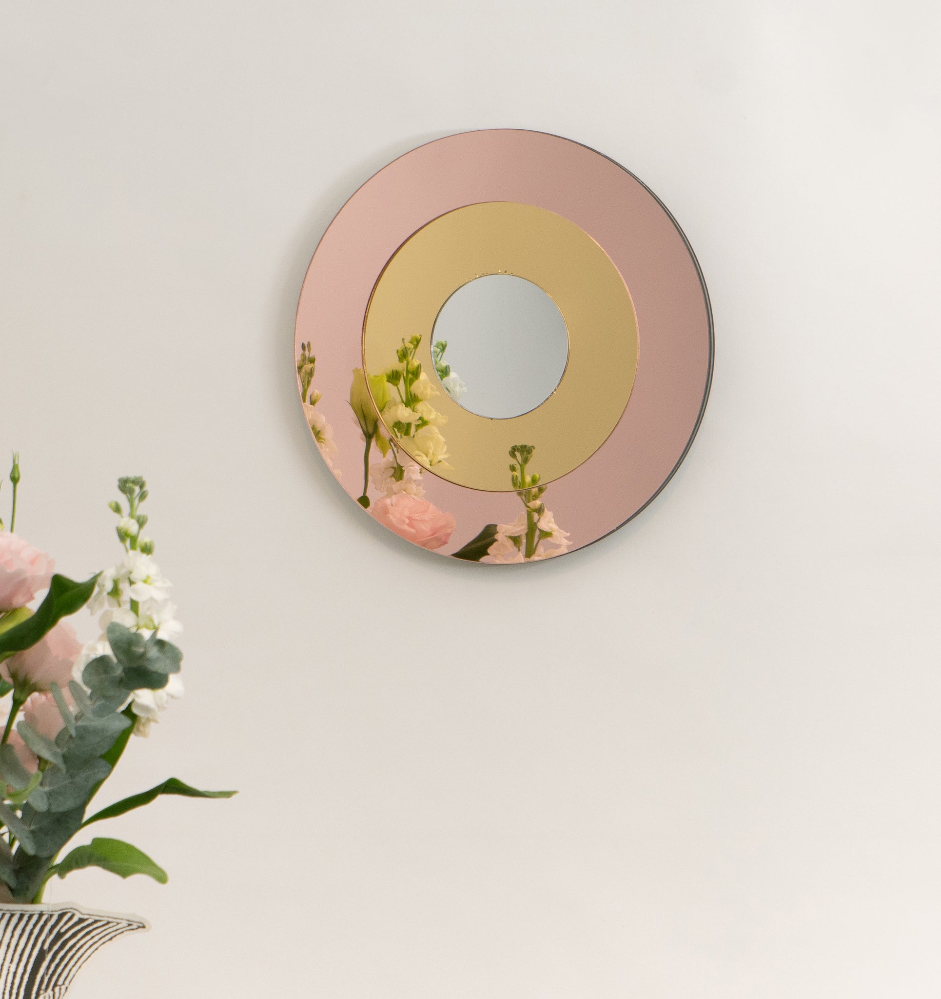 TARGET small - pink+gold+silver